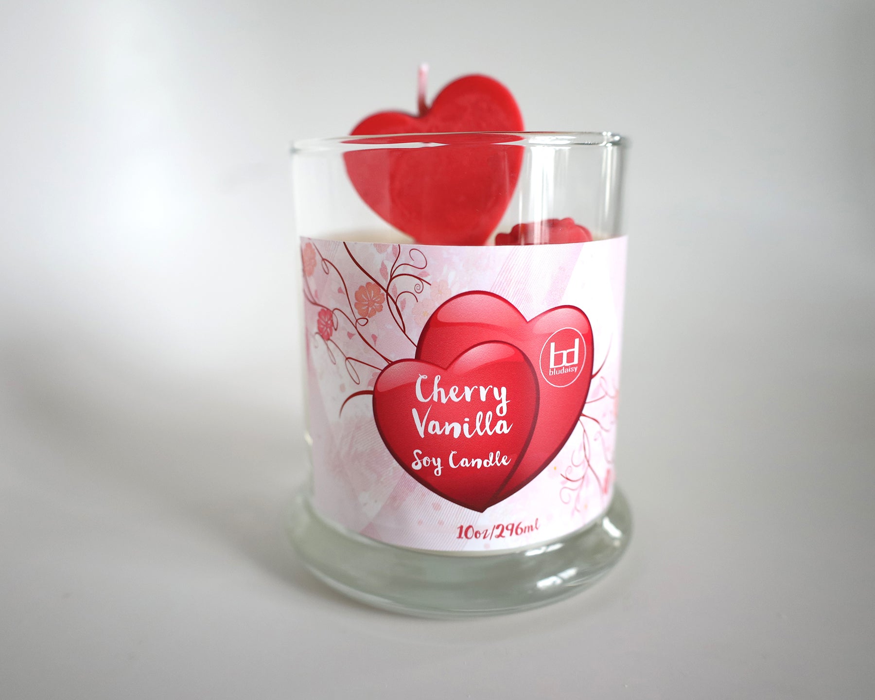 "True Love" Cherry Vanilla scented, Artisan Soy Candle
