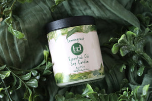 Lemongrass Essential Oil Soy Candle
