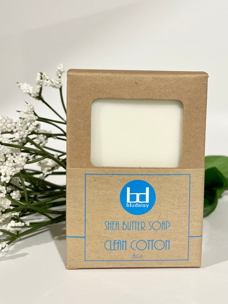 Clean Cotton Shea butter soap