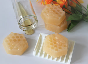 Aloe Vera Glycerin Soap in Honey Scent (3-pack)
