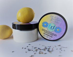 Organic Whipped Body Butter, Lemon & Lavender