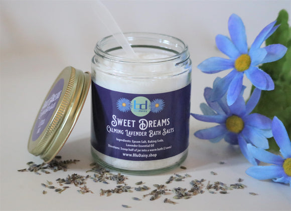 Aromatherapy Bath Salts in Lavender