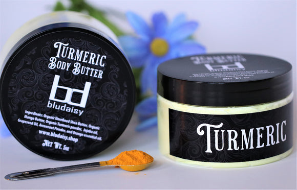 Organic Whipped Body Butter with Turmeric