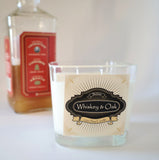 Whiskey & Oak, Soy Candle 12oz.