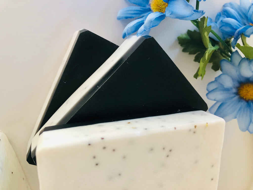 Aloe Vera & Shea Butter Soap, with Activated Charcoal & Tea Tree Essential Oil